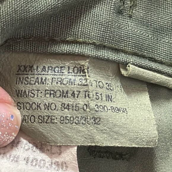 Law Pro Quartermaster Pants Mens xxl long Green Military Law Enforcer - Picture 10 of 11